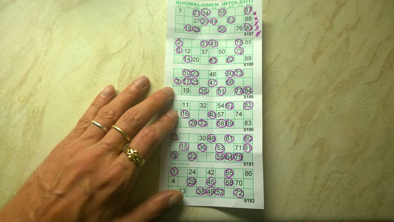 Bingo ticket